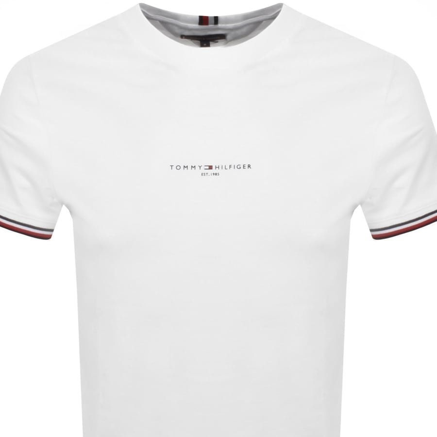 Tommy Hilfiger Tipped T Shirt White Mainline Menswear Canada